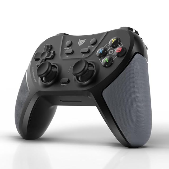 EvoFox One S Universal 3-Mode Wireless Gaming Controller – HallSense™ Precision Joysticks, Bluetooth 5.0, 2.4GHz & Wired Connectivity, Macro & Precision Buttons, Fast Type-C Charging & Dual Vibration, for PC, Mobile, Android TV, PS4 & Console Gaming.