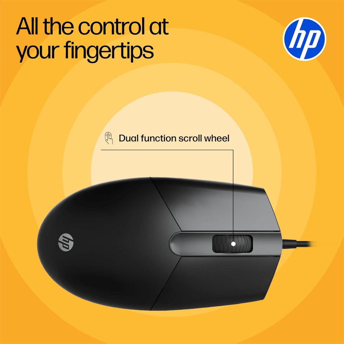 HP M080 Wired Mouse (AB3C5AA) — 6