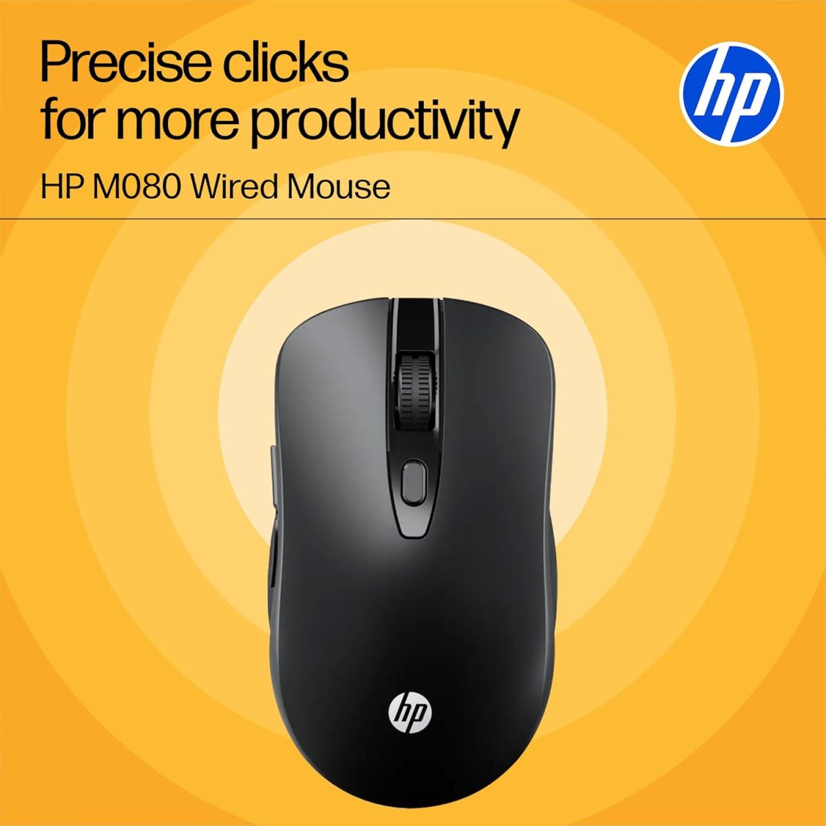 HP M080 Wired Mouse (AB3C5AA) — 2