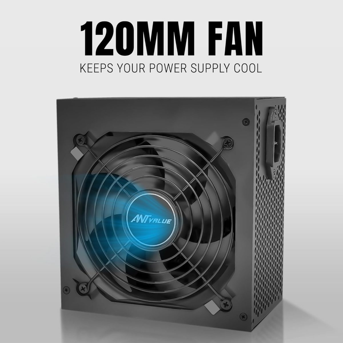 Ant Value ECO400 Non Modular Gaming Power Supply/PSU for PC — 2