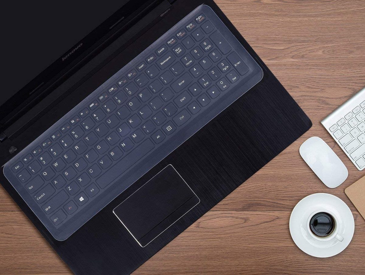 LS LAPSTER Quality Assured Lapster Universal Silicone 15.6" Keyboard Protector Skin|| Keyboard Dust Cover|| Keyboard Skin for 15.6" Laptop 15.6" Keyguard 3.93 x 11.81 x 0.39 inches — 5