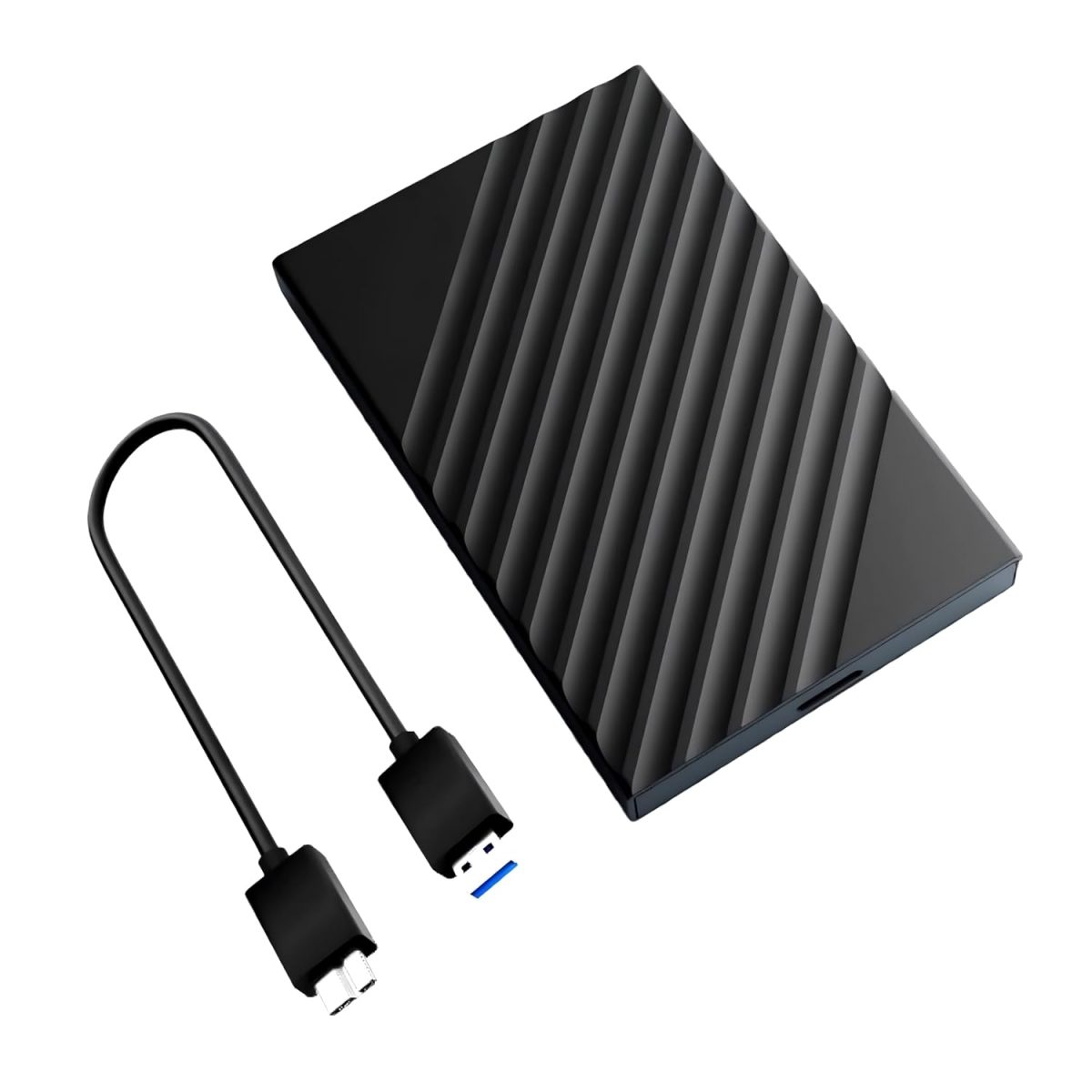 500GB Portable External Hard Drive USB 3.0, High Speed Data Transfers, Supports Windows, Linux and Mac OS Systems, Compatible with, PlayStations, TV, and Other Devices.