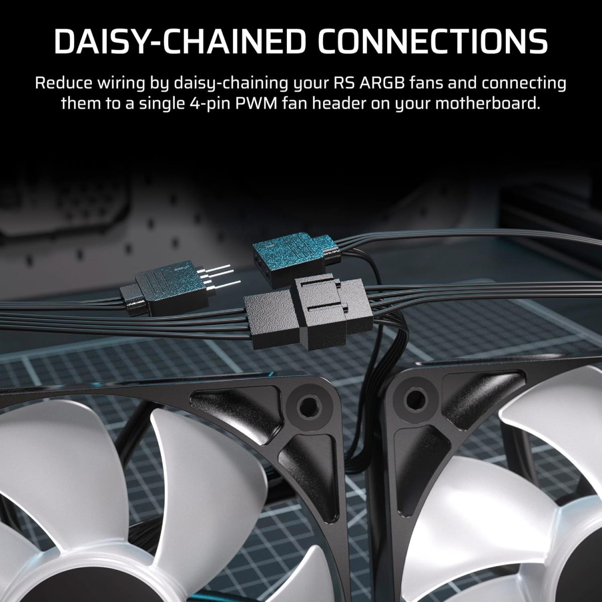 CORSAIR Nautilus 240 RS ARGB Liquid CPU Cooler – RS120 ARGB Fans – Fits Intel® LGA 1851, AMD® AM5/AM4 – Simple Daisy-Chain Connections - Direct Motherboard Connection - Black — 6