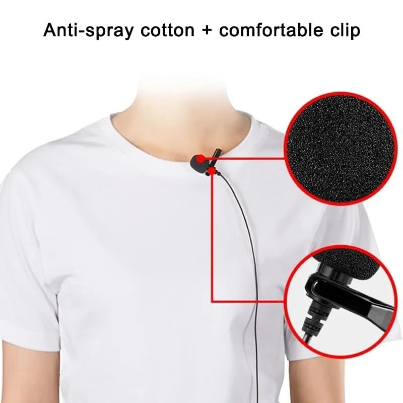 Like Star 3.5mm Lapel Microphone for Video Recording | Collar Mic | Small Mic for Phone | Wired Mini Mike for Phone | Microphone for Recording - Image 6